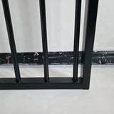 Decorative Aluminum Garden Gate with Finials