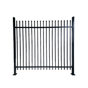 Ornamental Spear Top Wrought Iron Security Fencing