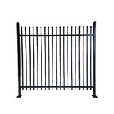 Ornamental Spear Top Wrought Iron Security Fencing
