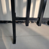 Modern Aluminum Slat Fencing / Residential Garden Fence