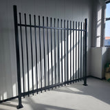 Ornamental Spear Top Wrought Iron Security Fencing