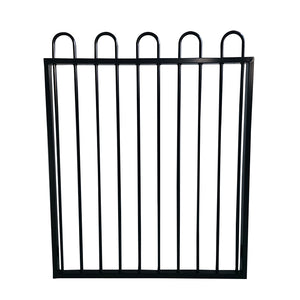 Decorative Aluminum Garden Gate with Finials