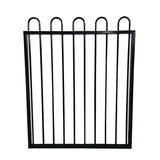 Decorative Aluminum Garden Gate with Finials