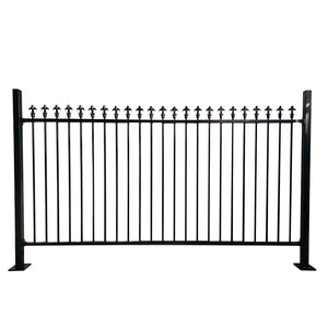 Aluminum Spear Top Safety Pool Fence Panels