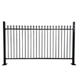 Aluminum Spear Top Safety Pool Fence Panels