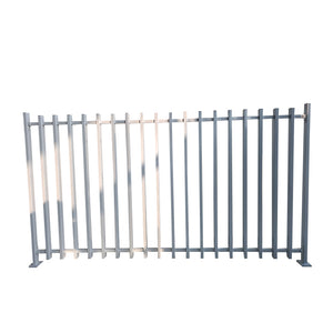 White Aluminum Picket Fence / Vertical Slat Railing