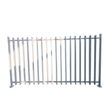White Aluminum Picket Fence / Vertical Slat Railing